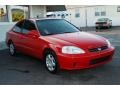 2000 Milano Red Honda Civic EX Coupe  photo #11