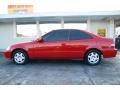 2000 Milano Red Honda Civic EX Coupe  photo #17