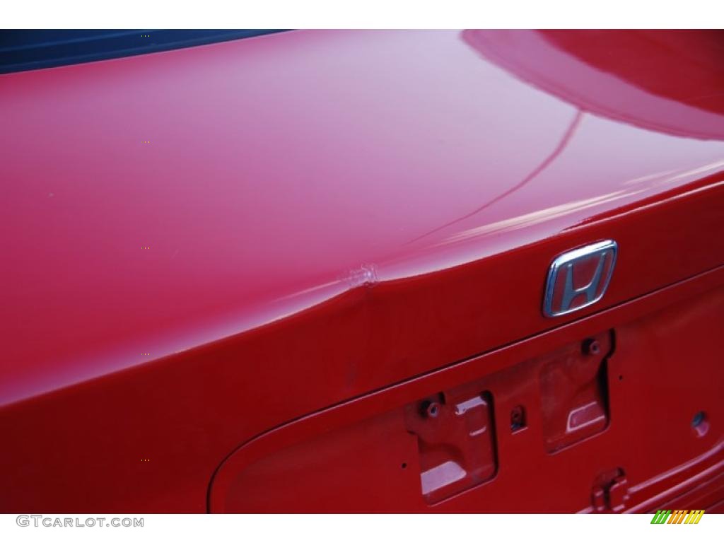 2000 Civic EX Coupe - Milano Red / Dark Gray photo #34