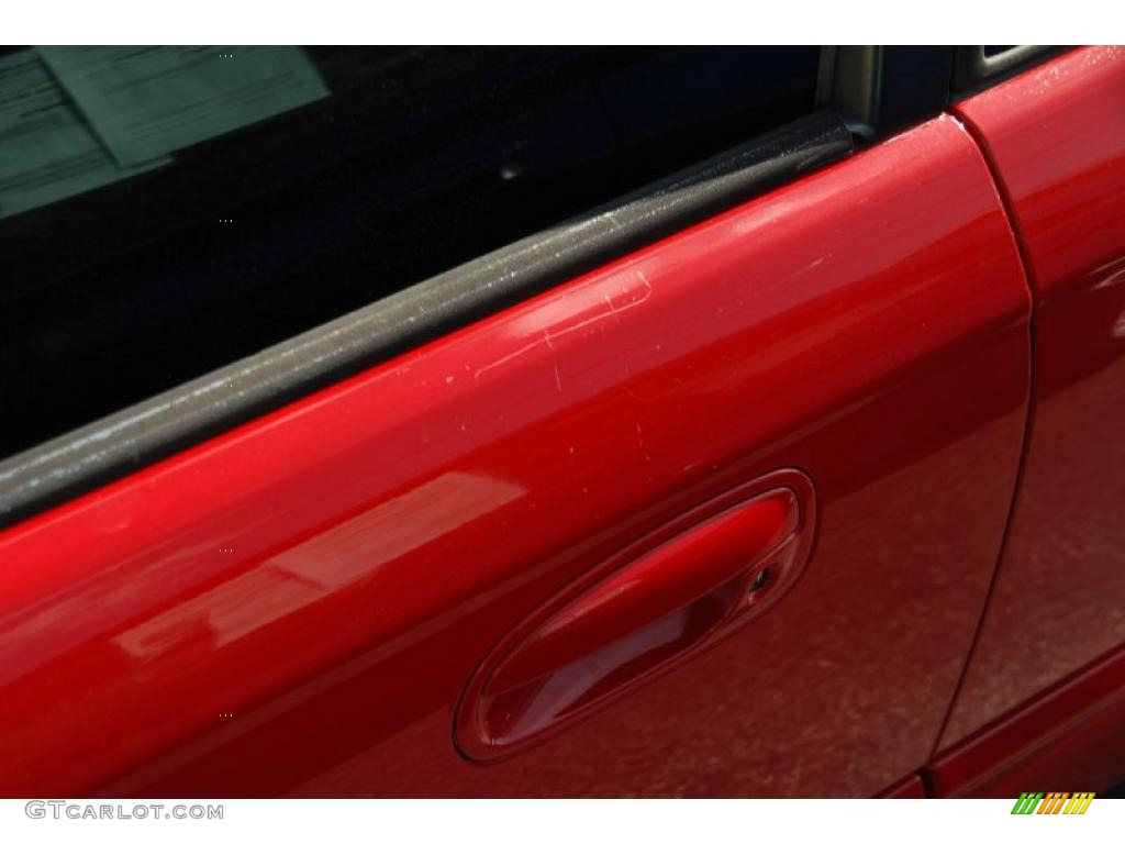 2000 Civic EX Coupe - Milano Red / Dark Gray photo #42