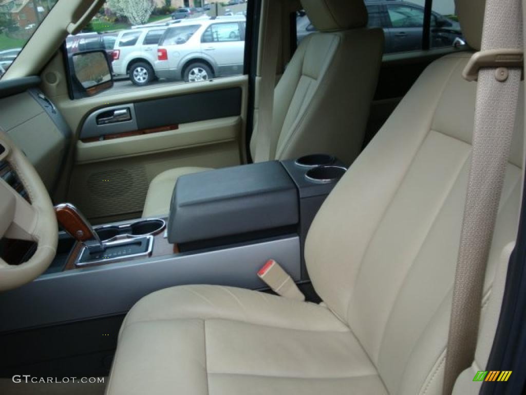 2009 Expedition EL Eddie Bauer 4x4 - Black / Camel photo #7