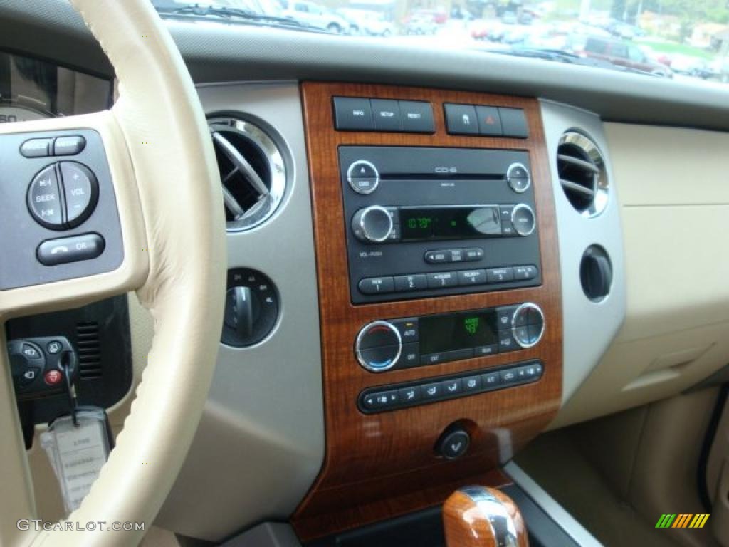 2009 Expedition EL Eddie Bauer 4x4 - Black / Camel photo #9