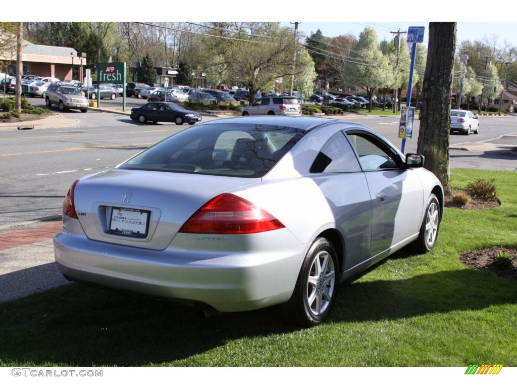 2003 Accord EX Coupe - Satin Silver Metallic / Black photo #5