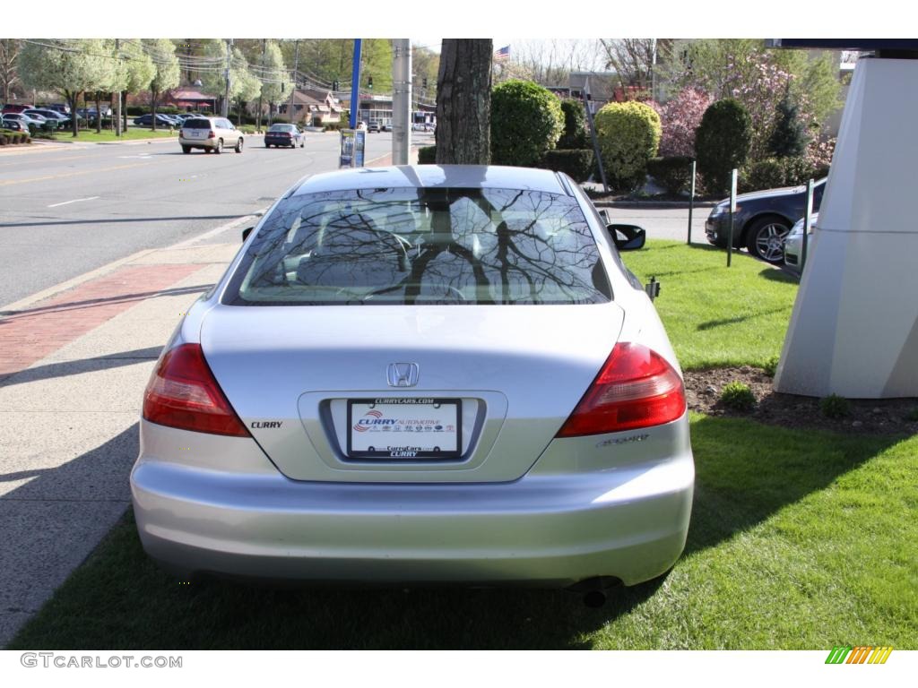 2003 Accord EX Coupe - Satin Silver Metallic / Black photo #6