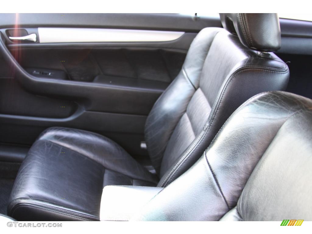 2003 Accord EX Coupe - Satin Silver Metallic / Black photo #9