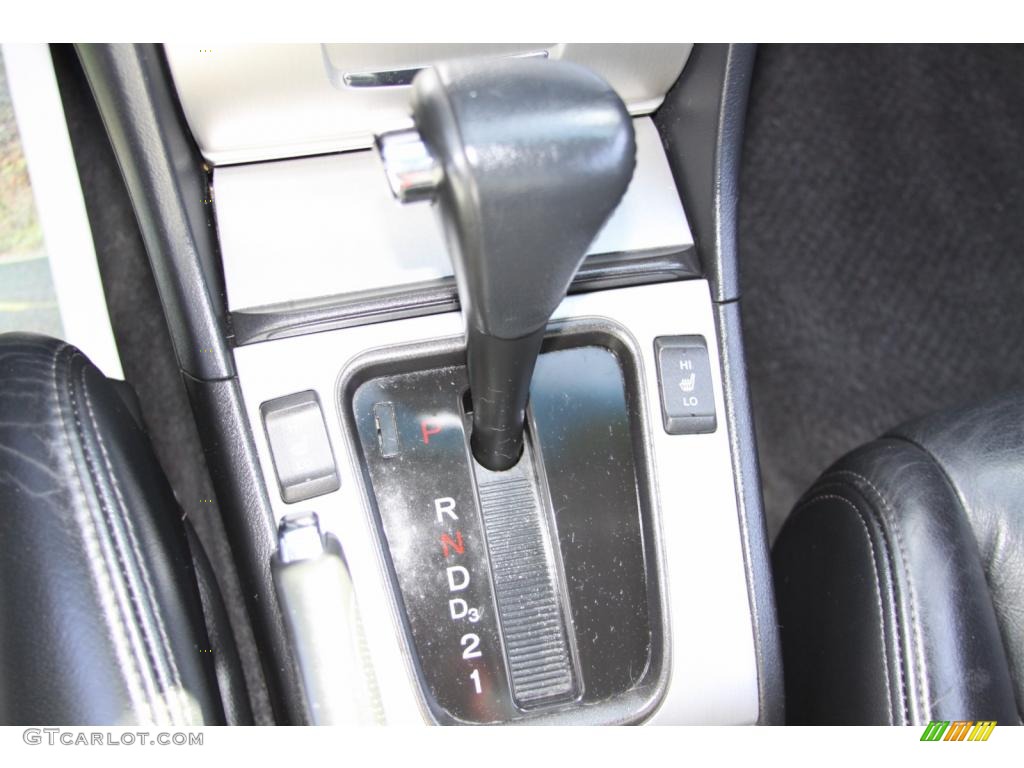 2003 Accord EX Coupe - Satin Silver Metallic / Black photo #18