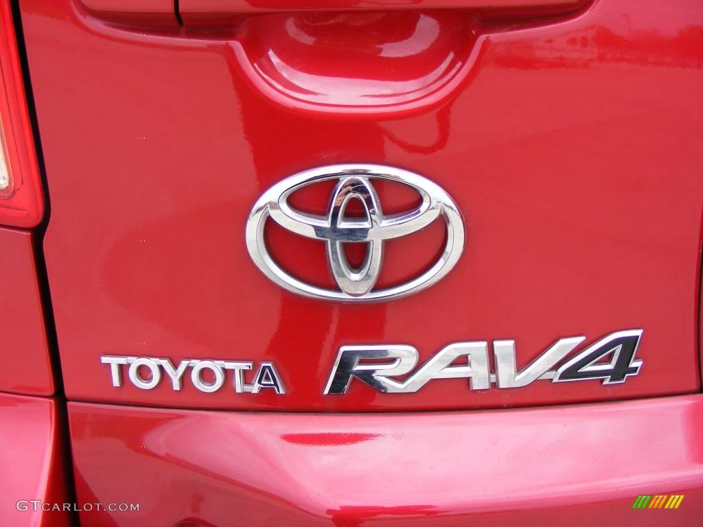 2007 RAV4 Sport 4WD - Barcelona Red Pearl / Dark Charcoal photo #10