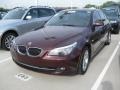2008 Barbera Red Metallic BMW 5 Series 528i Sedan  photo #1