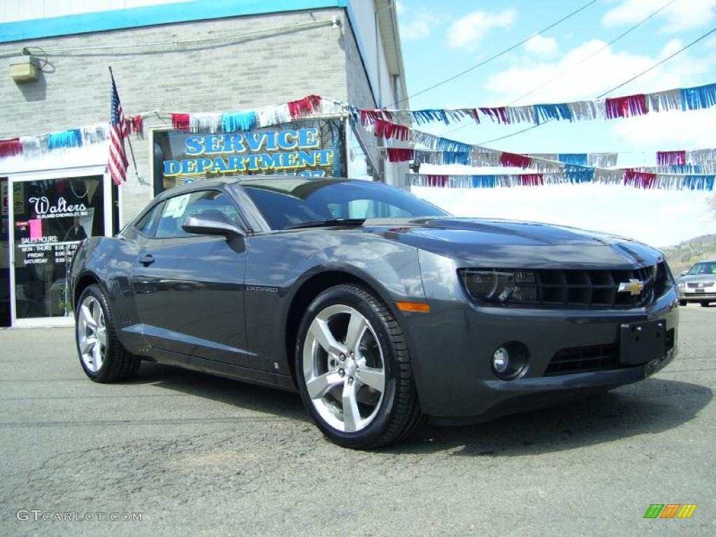 Cyber Gray Metallic Chevrolet Camaro