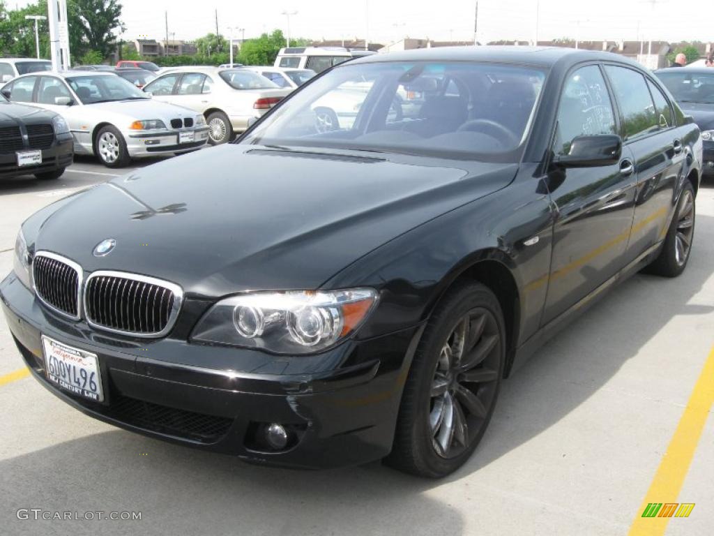 Jet Black BMW 7 Series