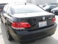 2008 Jet Black BMW 7 Series 750Li Sedan  photo #3