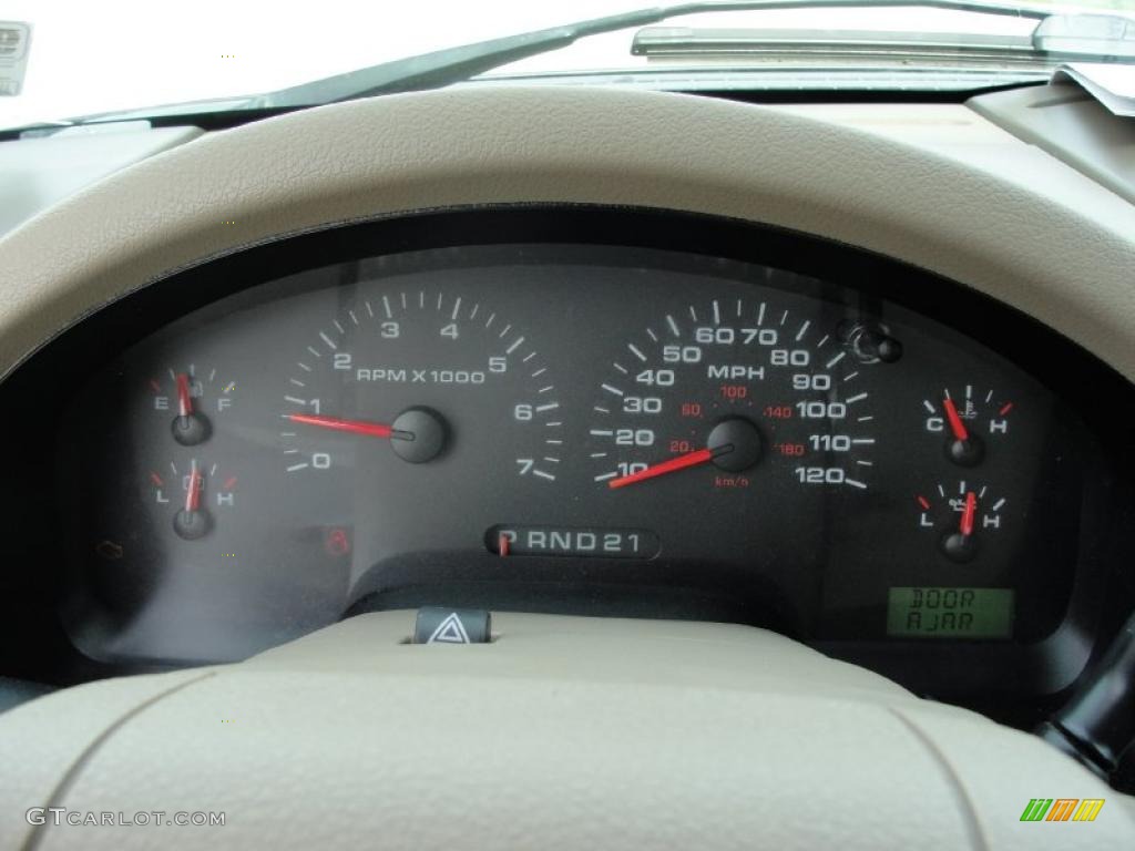 2005 F150 XLT SuperCab - Dark Stone Metallic / Tan photo #46