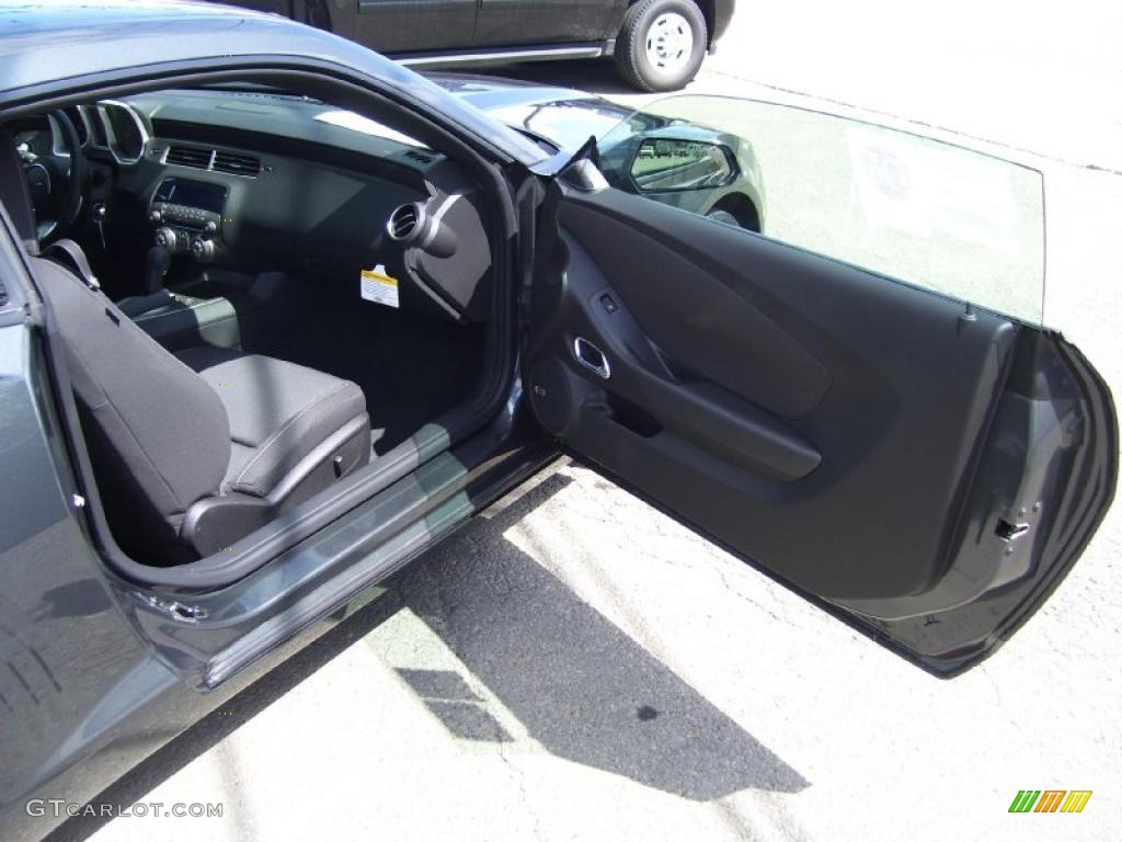 2010 Camaro LT/RS Coupe - Cyber Gray Metallic / Black photo #15