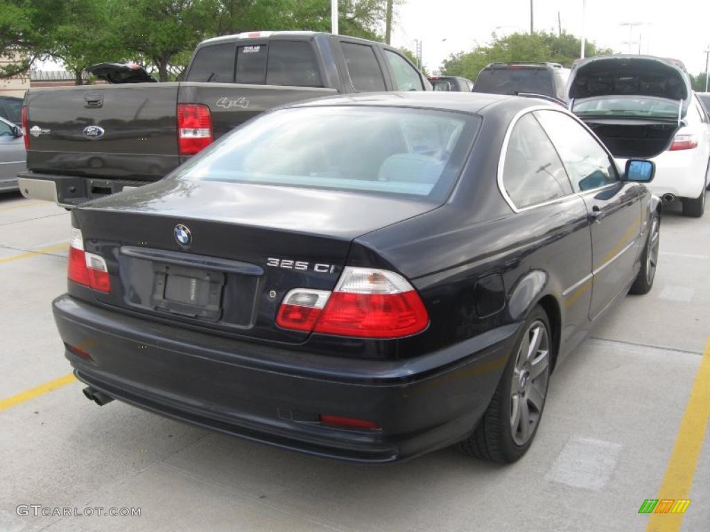 2003 3 Series 325i Coupe - Orient Blue Metallic / Grey photo #4