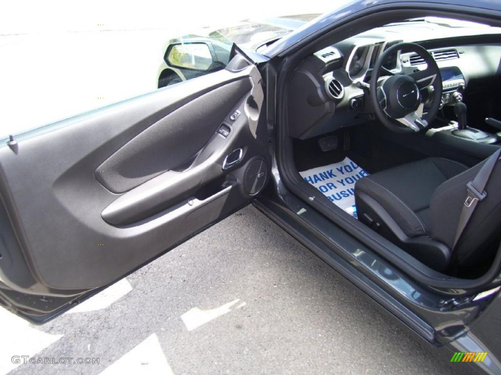 2010 Camaro LT/RS Coupe - Cyber Gray Metallic / Black photo #21