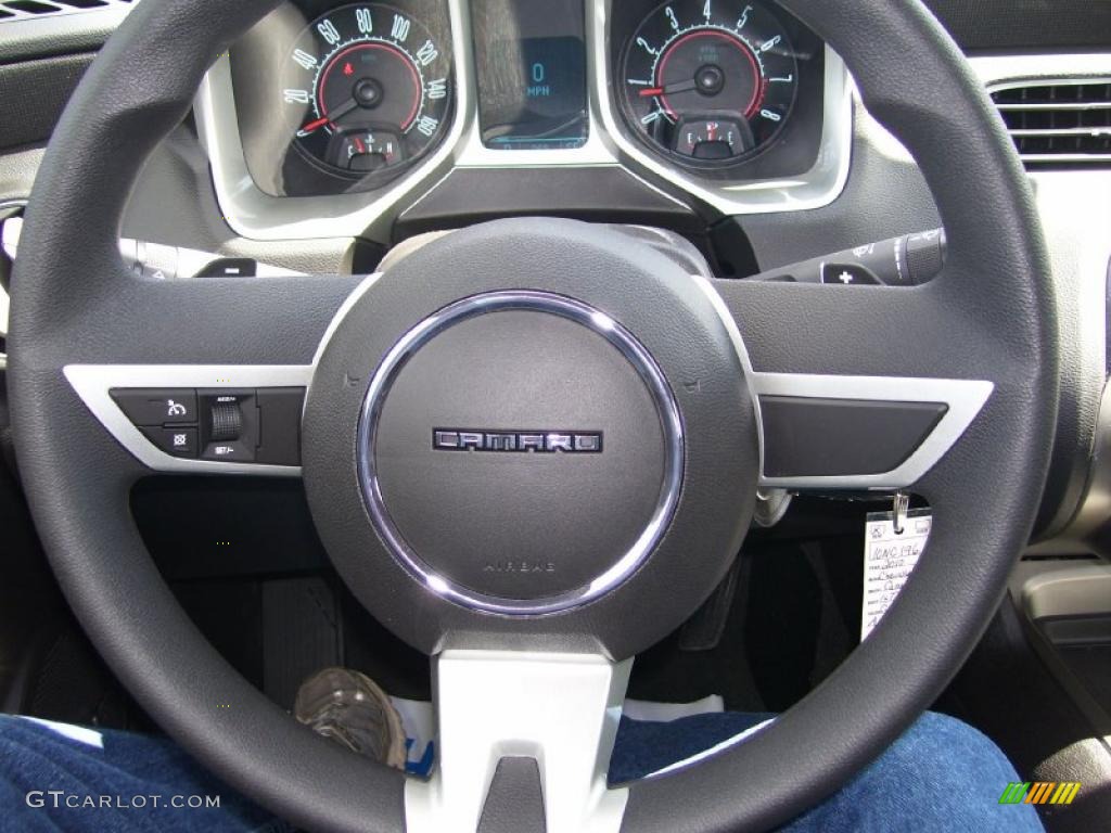 2010 Camaro LT/RS Coupe - Cyber Gray Metallic / Black photo #32