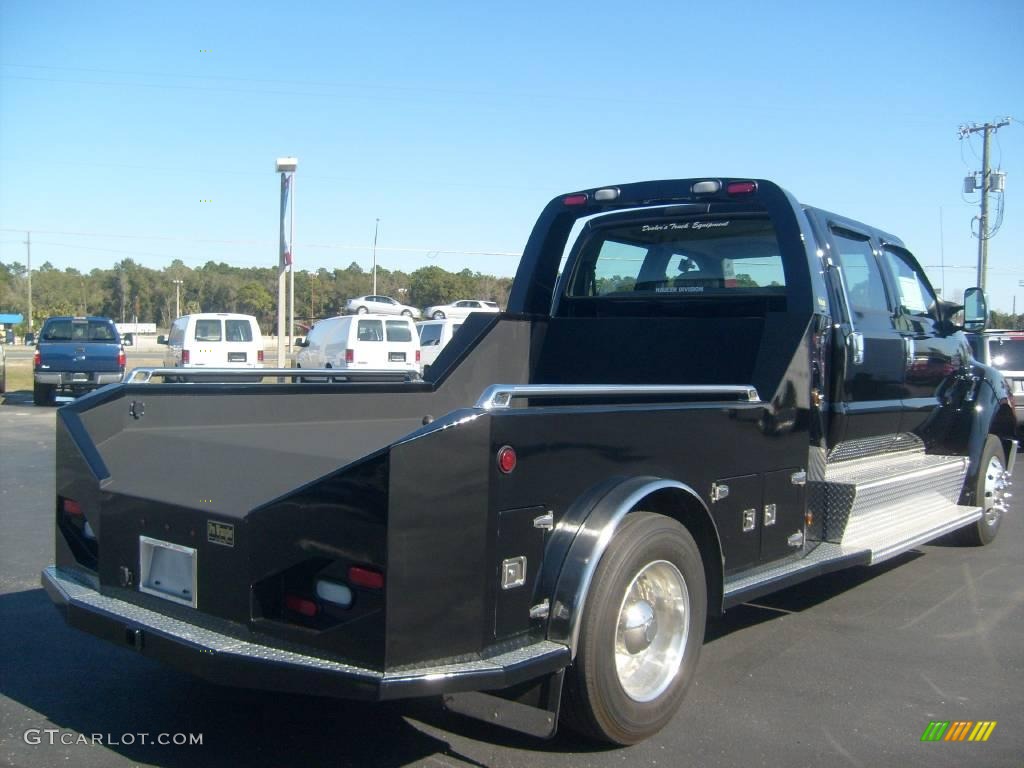 2007 F650 Super Duty XLT CrewCab Pro Loader - Black / Medium Dark Flint photo #5