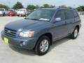 2007 Bluestone Metallic Toyota Highlander V6  photo #7