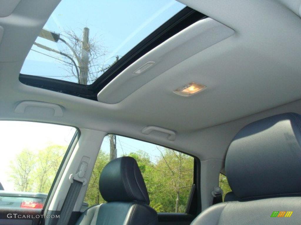 2007 CR-V EX-L 4WD - Royal Blue Pearl / Black photo #14