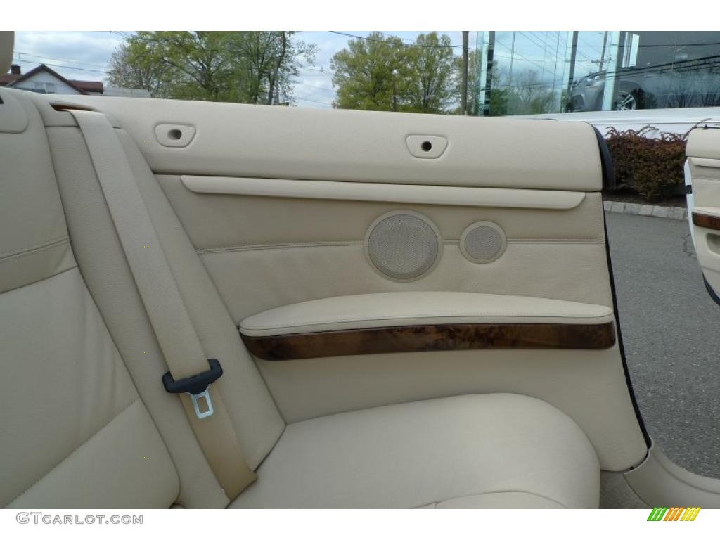 2008 3 Series 328i Convertible - Alpine White / Beige photo #31