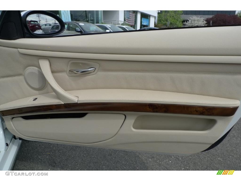 2008 3 Series 328i Convertible - Alpine White / Beige photo #35