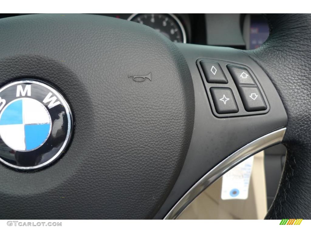 2008 3 Series 328i Convertible - Alpine White / Beige photo #39