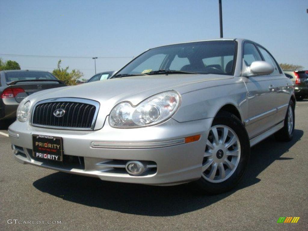 2005 Bright Silver Hyundai Sonata LX V6 28461453 Car