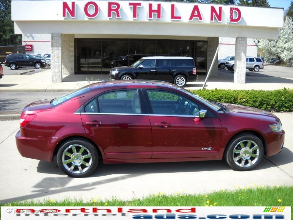 Merlot Metallic Lincoln MKZ