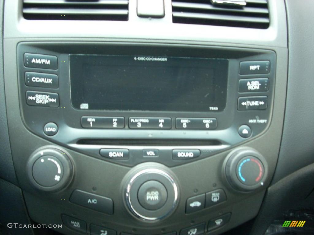 2003 Accord EX Coupe - Satin Silver Metallic / Black photo #9