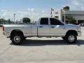 2008 Bright Silver Metallic Dodge Ram 3500 Lone Star Quad Cab 4x4 Dually  photo #2