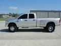 2008 Bright Silver Metallic Dodge Ram 3500 Lone Star Quad Cab 4x4 Dually  photo #6