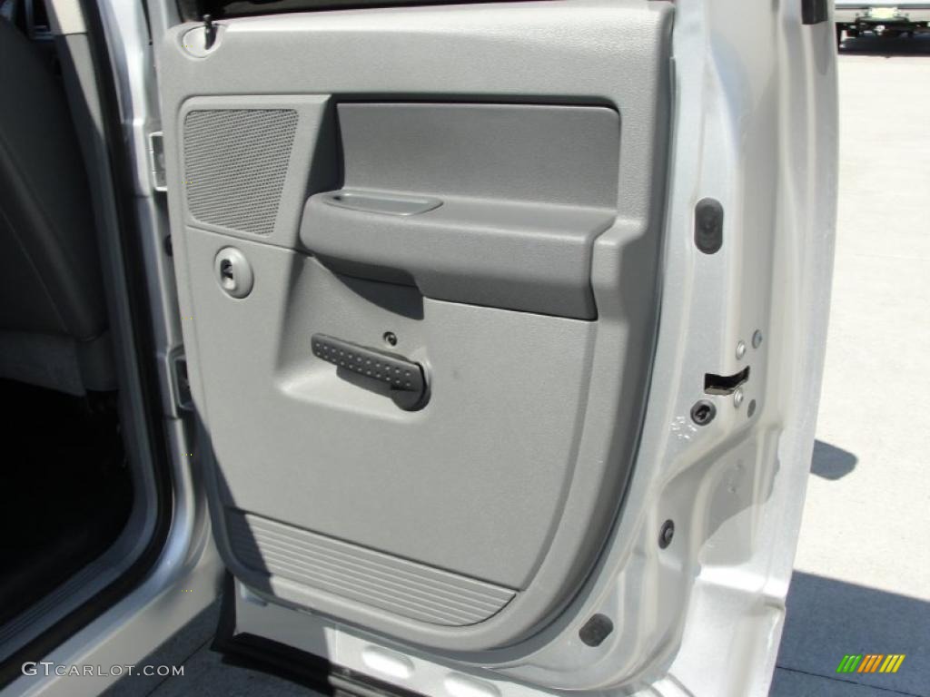 2008 Ram 3500 Lone Star Quad Cab 4x4 Dually - Bright Silver Metallic / Medium Slate Gray photo #33