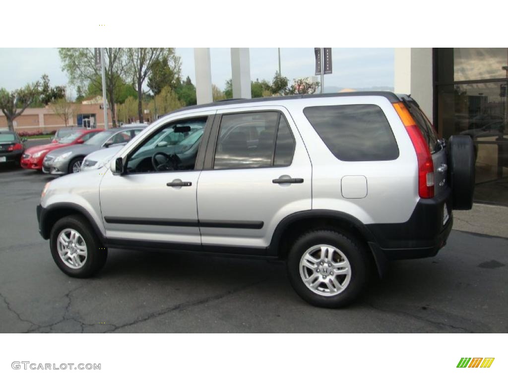 2004 CR-V EX 4WD - Satin Silver Metallic / Black photo #4