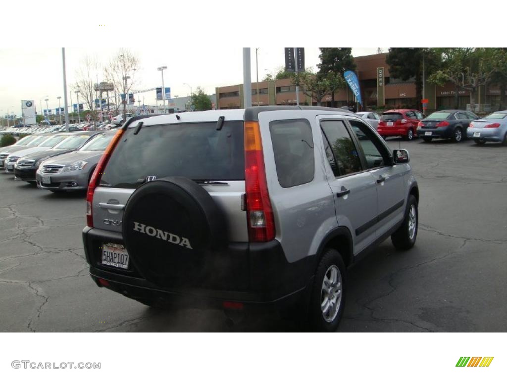 2004 CR-V EX 4WD - Satin Silver Metallic / Black photo #7