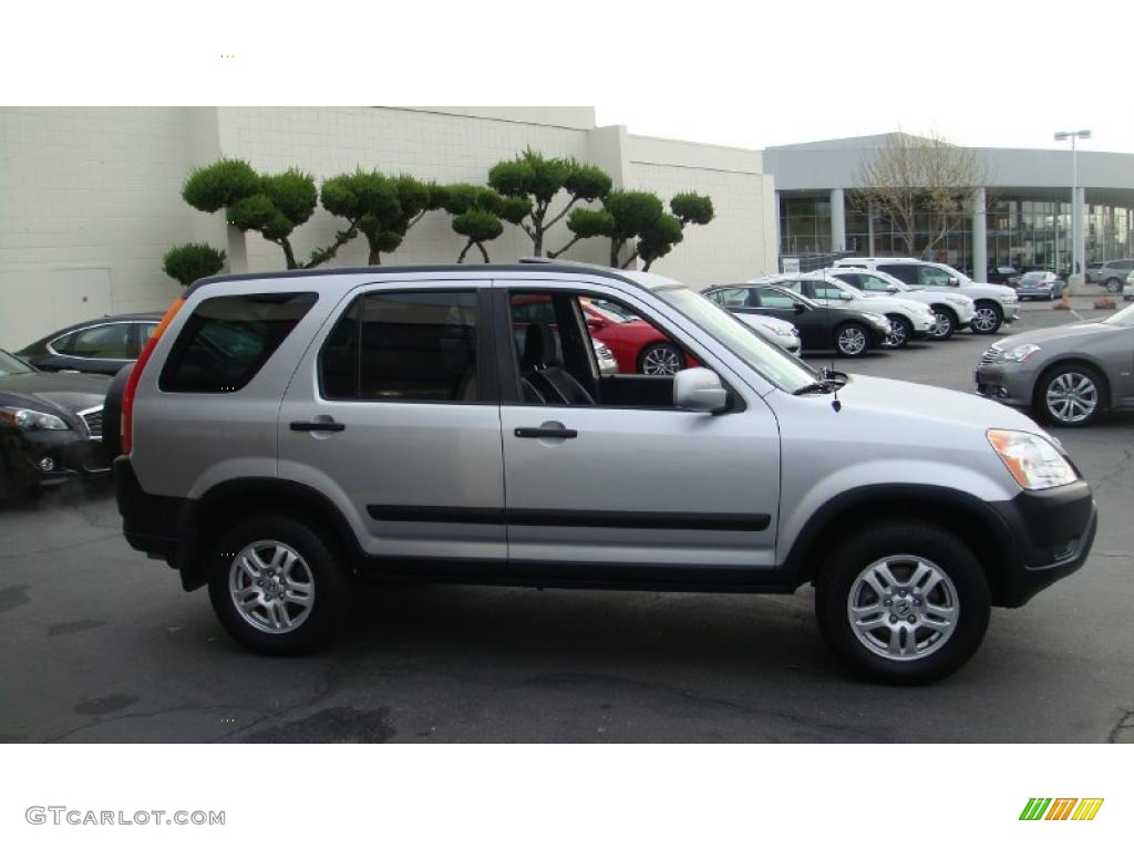 2004 CR-V EX 4WD - Satin Silver Metallic / Black photo #8