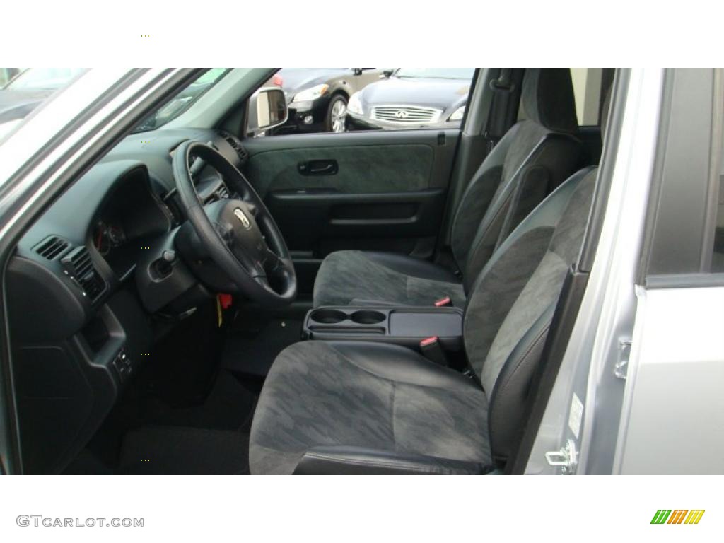 2004 CR-V EX 4WD - Satin Silver Metallic / Black photo #13