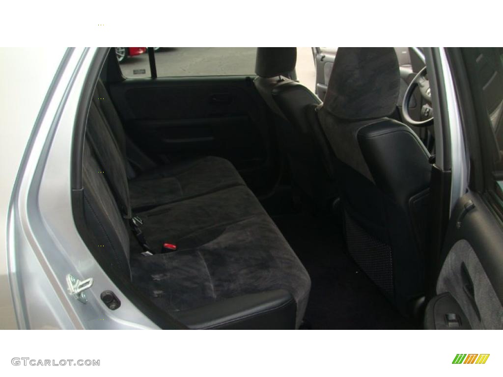 2004 CR-V EX 4WD - Satin Silver Metallic / Black photo #19