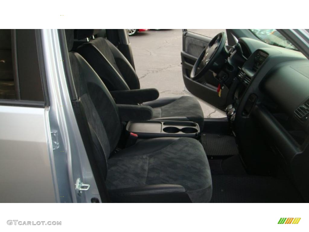 2004 CR-V EX 4WD - Satin Silver Metallic / Black photo #22