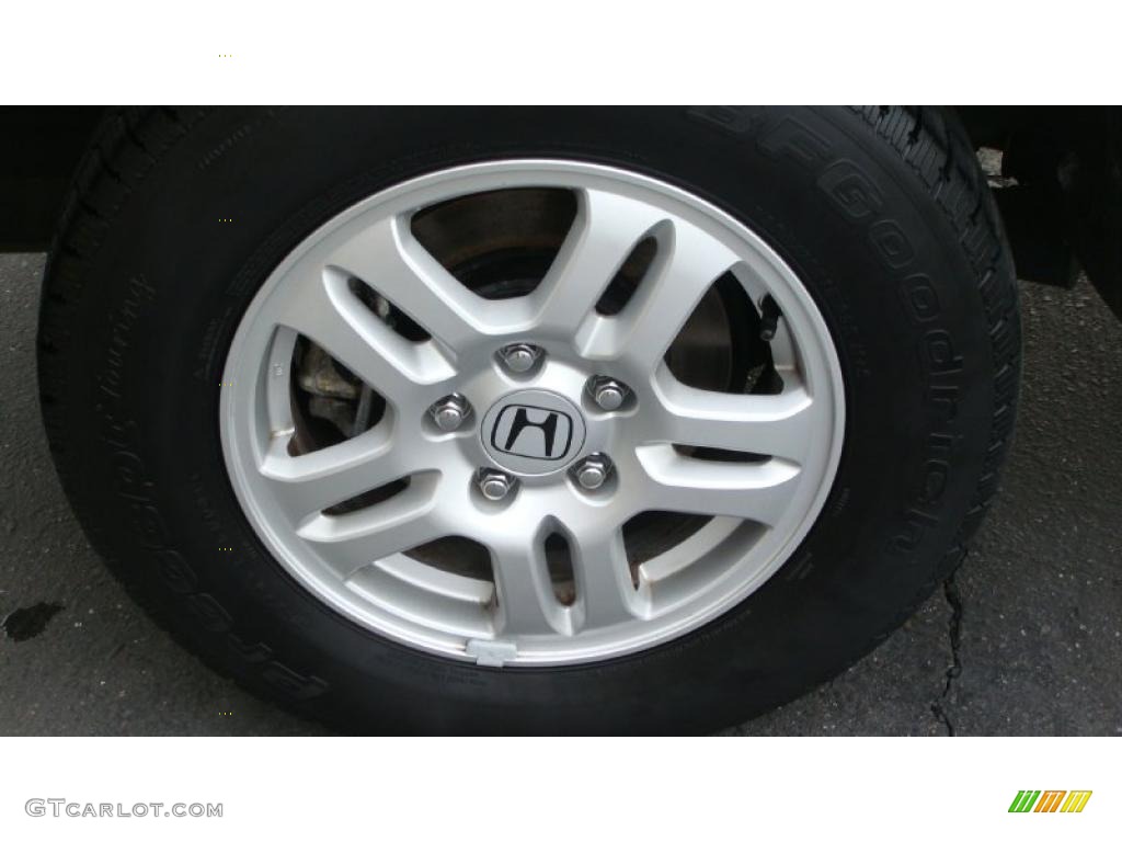 2004 CR-V EX 4WD - Satin Silver Metallic / Black photo #25