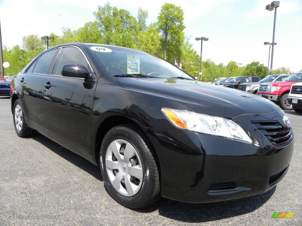 2009 Camry LE - Black / Ash photo #1