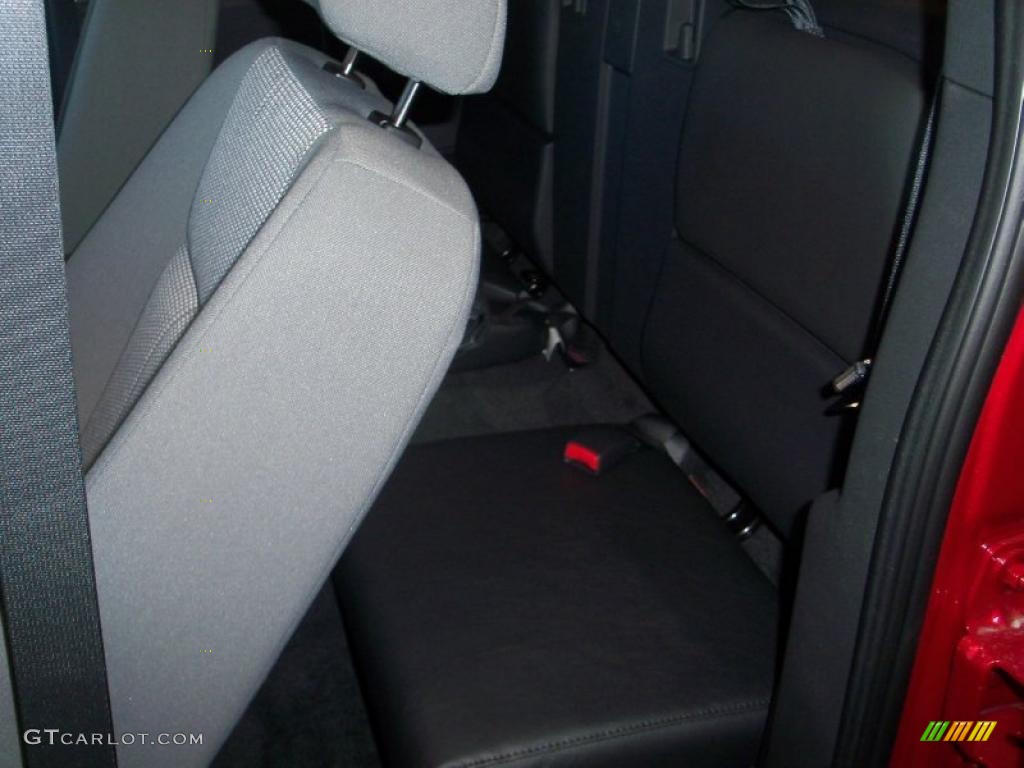 2010 Dakota Big Horn Extended Cab 4x4 - Inferno Red Crystal Pearl / Dark Slate Gray/Medium Slate Gray photo #3