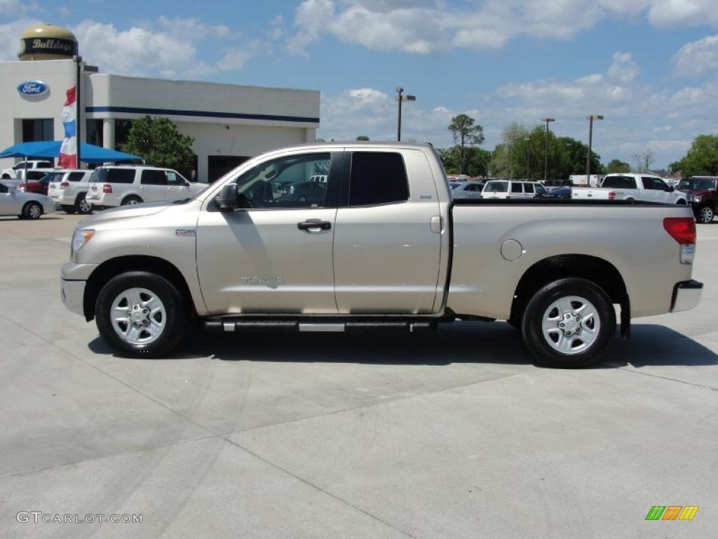 2008 Tundra SR5 Double Cab - Desert Sand Mica / Beige photo #6