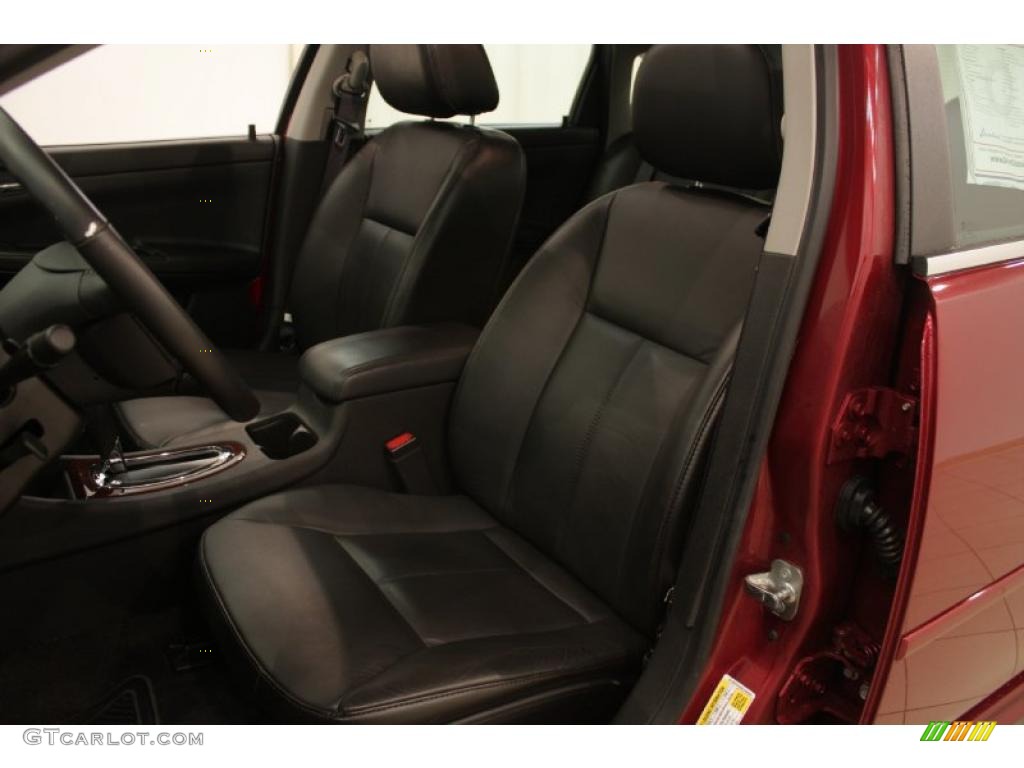 2009 Impala LTZ - Red Jewel Tintcoat / Ebony photo #11