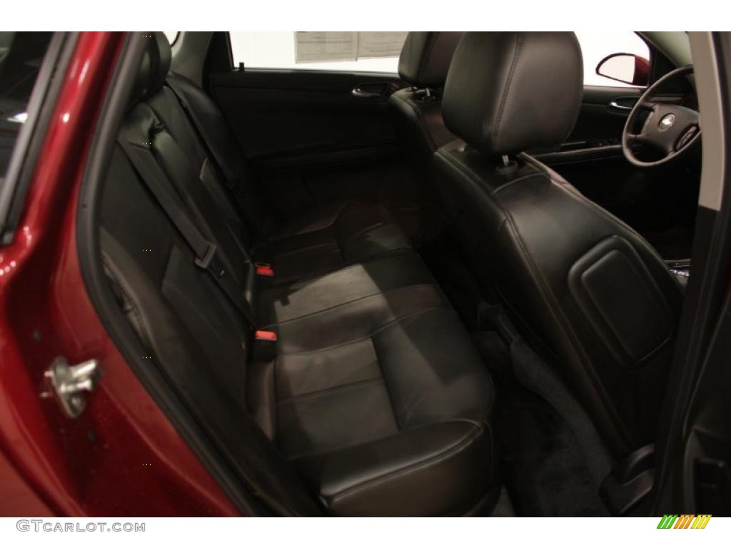 2009 Impala LTZ - Red Jewel Tintcoat / Ebony photo #20