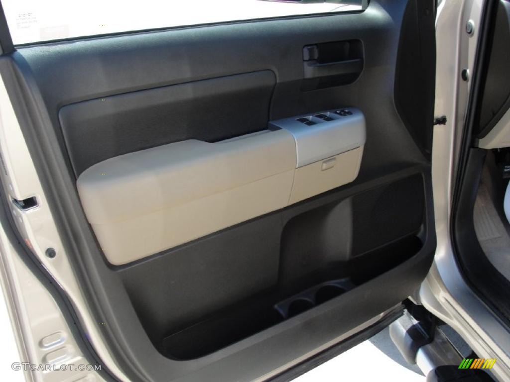 2008 Tundra SR5 Double Cab - Desert Sand Mica / Beige photo #35