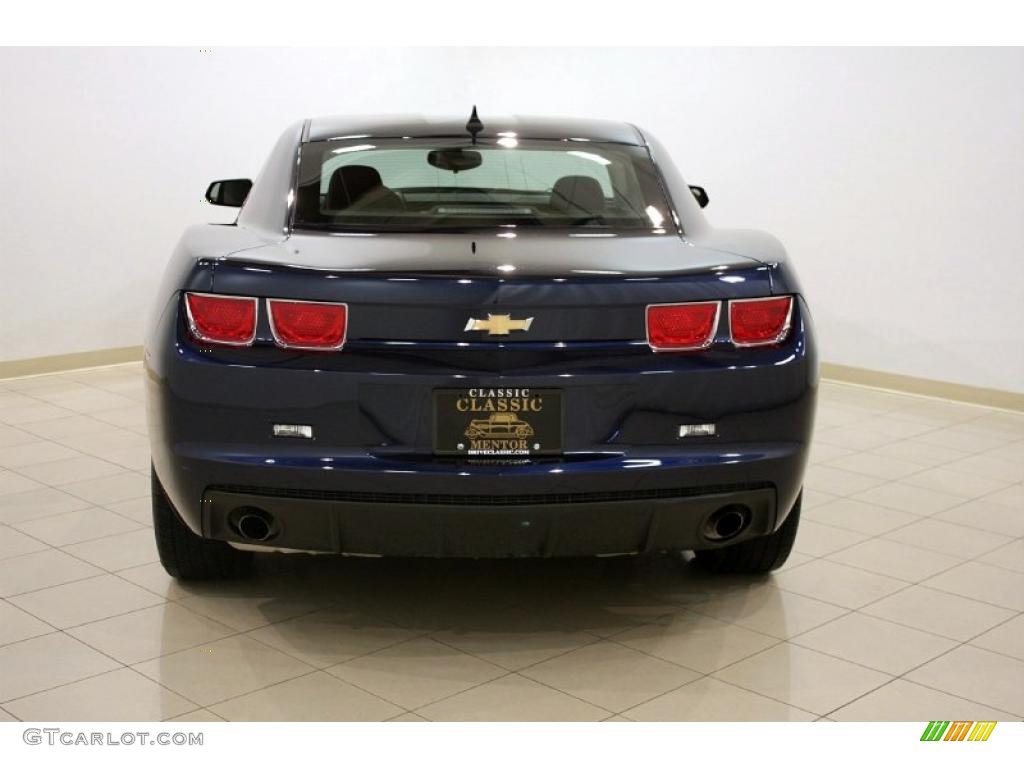 2010 Camaro LT Coupe - Imperial Blue Metallic / Gray photo #6