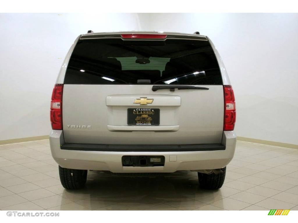 2007 Tahoe LT 4x4 - Silver Birch Metallic / Ebony photo #6