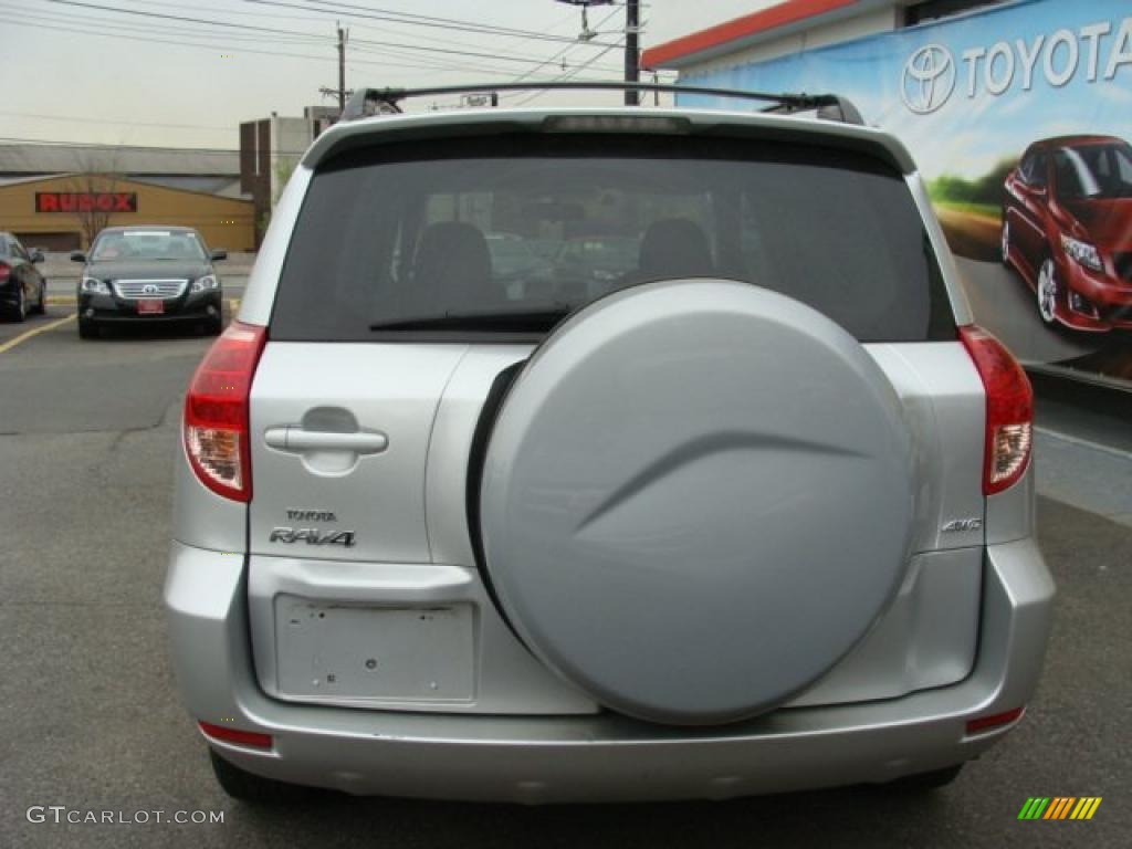 2007 RAV4 Sport 4WD - Classic Silver Metallic / Dark Charcoal photo #5