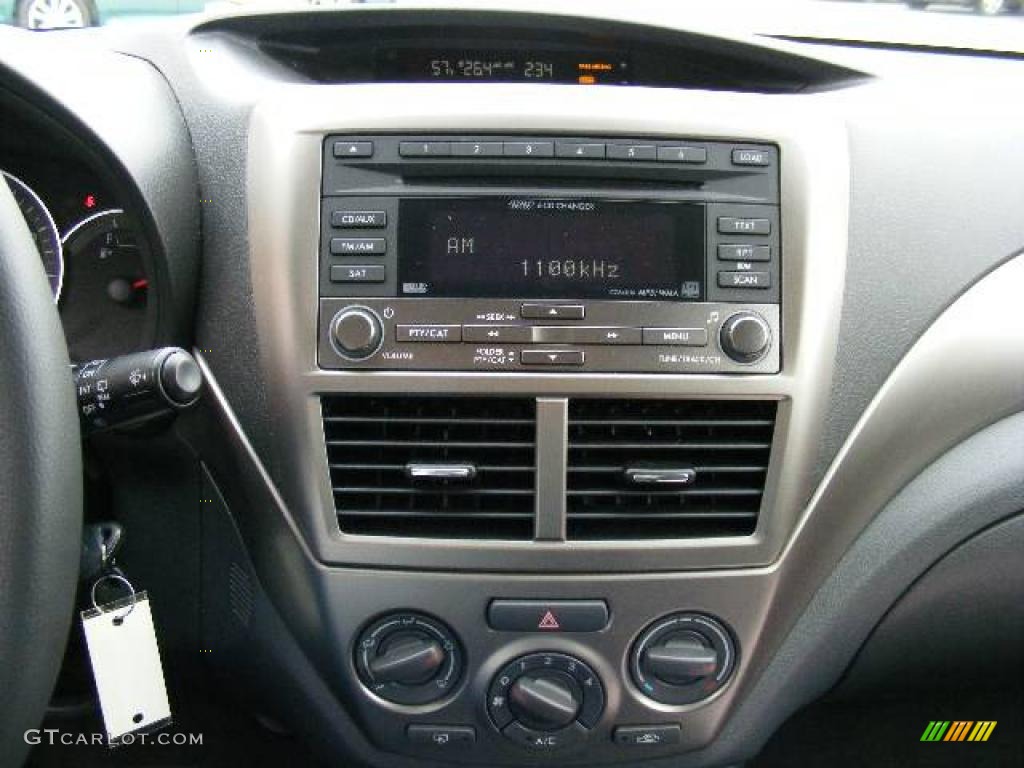 2008 Impreza 2.5i Wagon - Spark Silver Metallic / Carbon Black photo #18