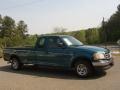 2000 Amazon Green Metallic Ford F150 XL Extended Cab  photo #3